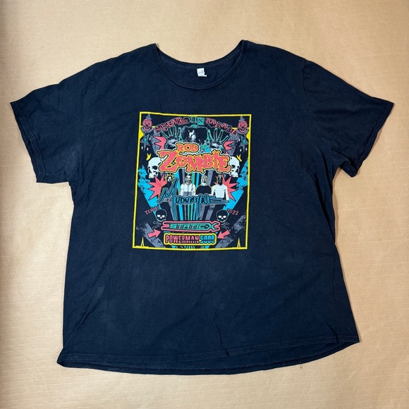 Fruit of the Loom Other - Rob‎ Zombie 2022 tour shirt 3XL